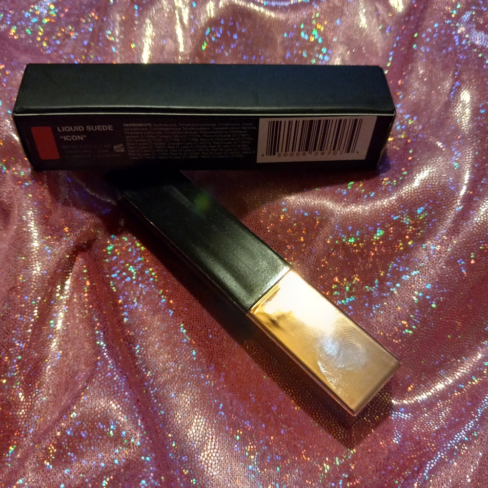 Liquid suede lipstick